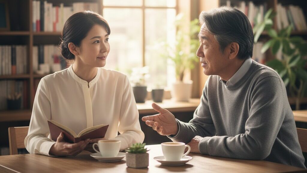 視線や笑顔など非言語サインの変化