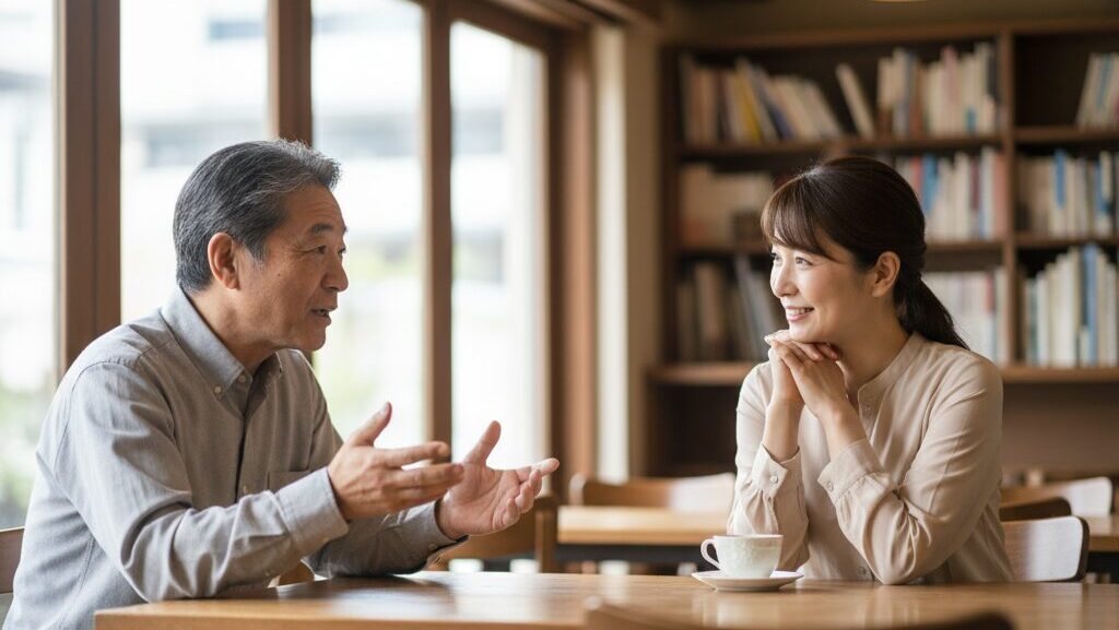 聞き上手で精神的に自立しているか