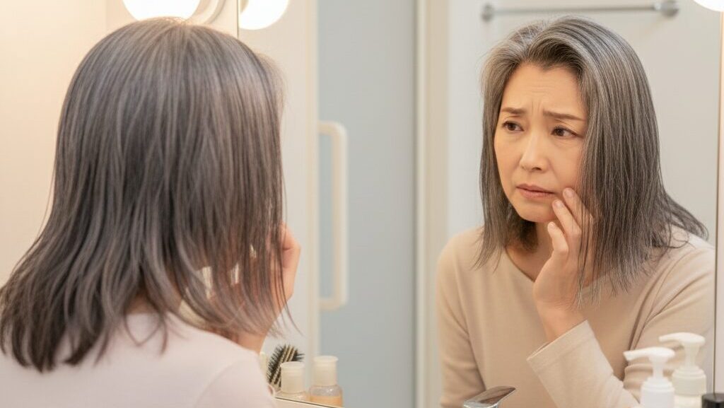 60代がためらう不自然な仕上がり