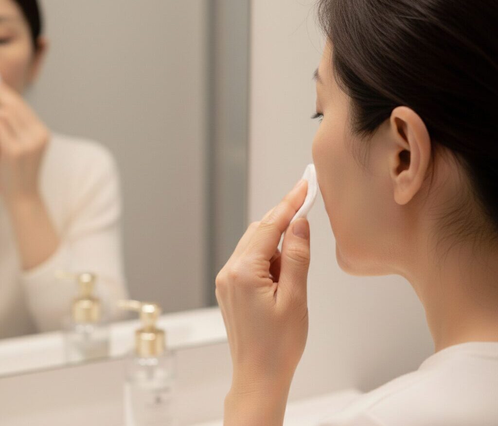 60代のデリケートな目元を摩擦から守る、お湯を使ったマスカラの正しい落とし方