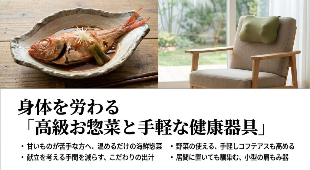 スイーツや甘いものが苦手な母へ贈る高級グルメ・海鮮惣菜ギフト